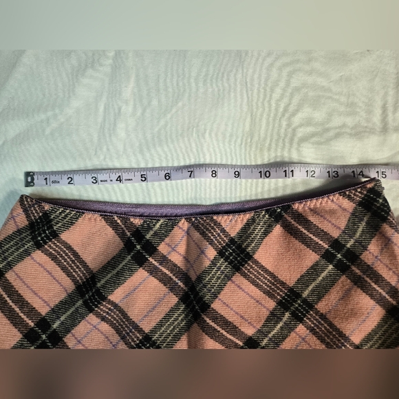 Plaid Pink Skirt - Picture 6 of 7